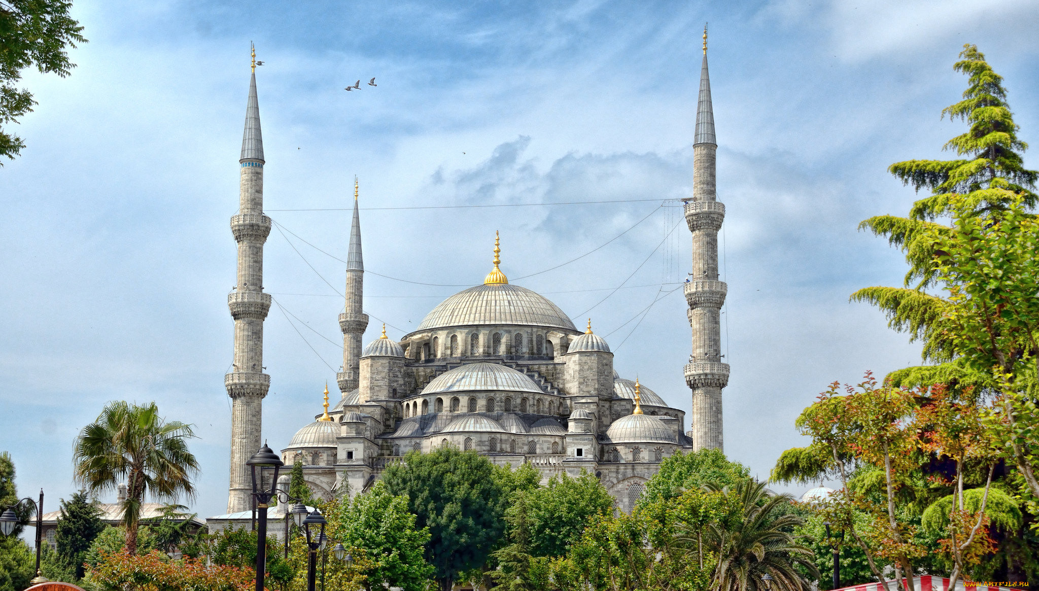 Фоновые изображения Стамбул мечеть Сулеймание